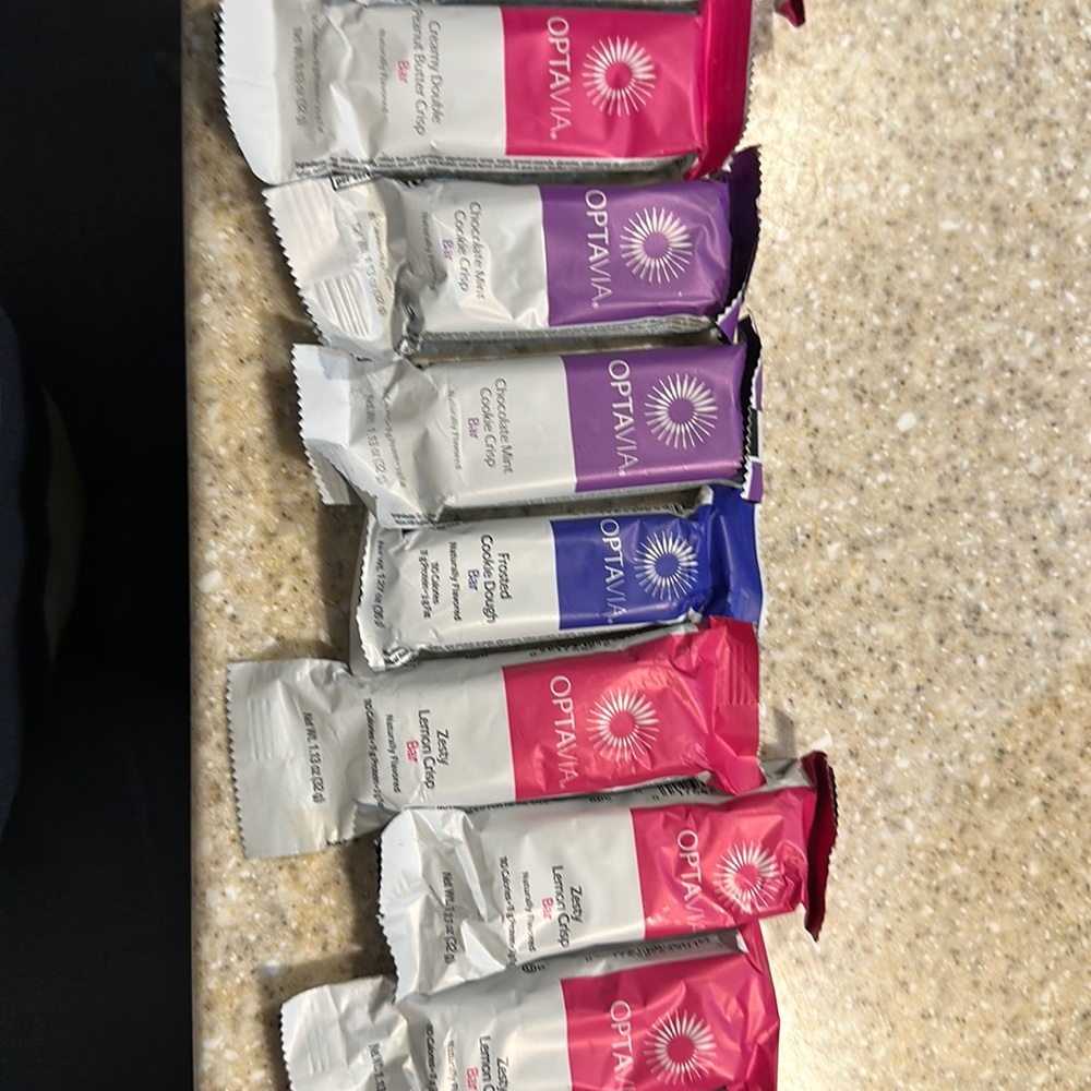 Optavia assortment of bars “expired”